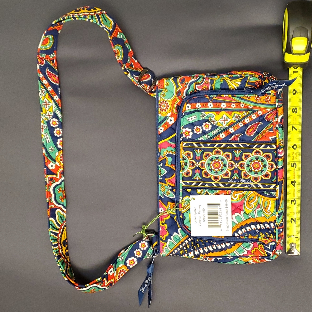 Vera Bradley Little Hipster in Venetian Paisley NWT